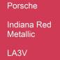 Preview: Porsche, Indiana Red Metallic, LA3V.